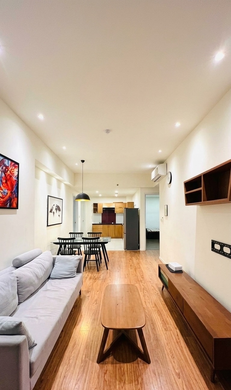 61m2 - giá 2.78 tỷ bao thuế phí - 2pn1wc the park residence nguyễn hữu thọ - Ảnh 2