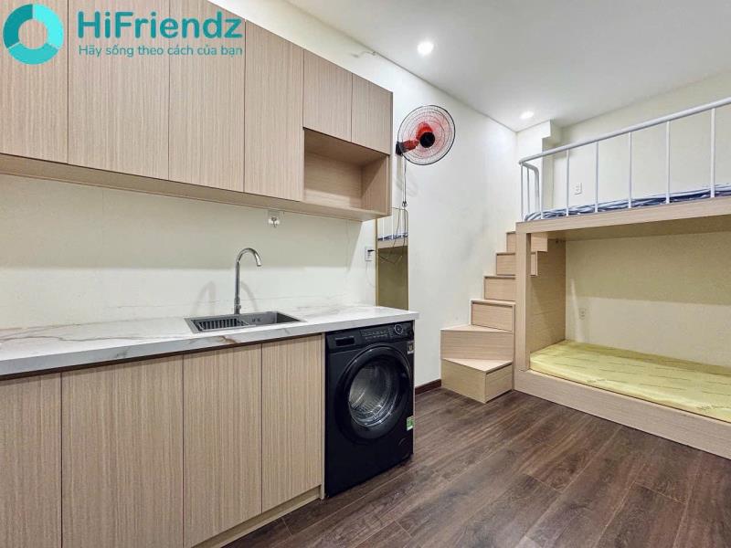 🏡 Căn hộ có gác, máy giặt riêng – xô viết nghệ tĩnh, bình thạnh gần hàng xanh, quận 1  