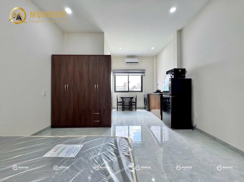 🏡 Cho thuê studio full nội thất – khu vực phạm văn bạch - trường chinh - phòng rộng cửa sổ trời - Ảnh 4