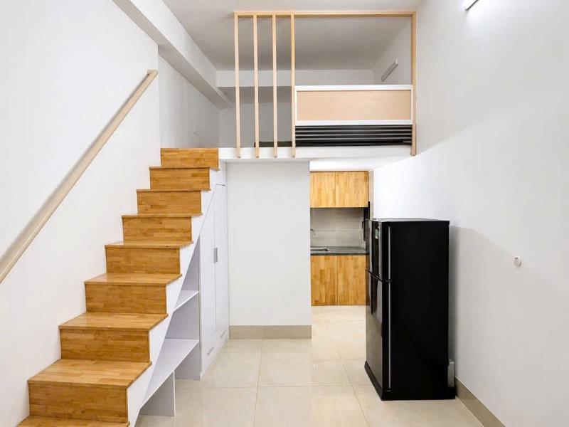 Cho thuê căn hộ gác lửng cao rộng, cửa sổ trời lớn– nguyễn gia trí (d2), bình thạnh | gần hàng xanh, q1, q2, uef, uth, ftu2 - Ảnh 4