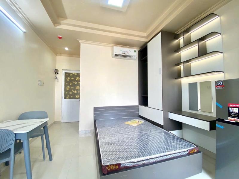 Phòng trọ ban công 30m2 full nội thất khu phan xích long gần bờ kè, q1 - Ảnh 4