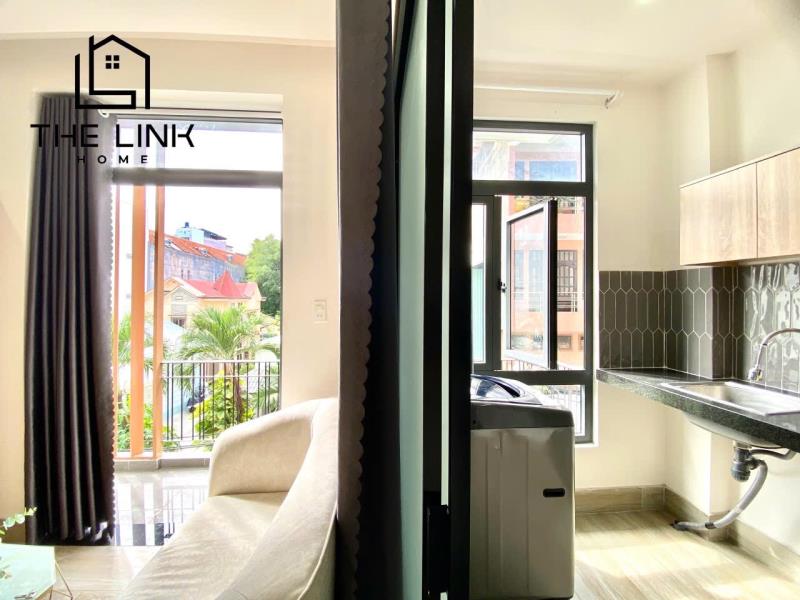 Căn hộ có ban công-máy giặt riêng-tách bếp-ung văn khiêm, bình thạnh – gần hutech, landmark 81,quận 1,thảo điền  - Ảnh 4