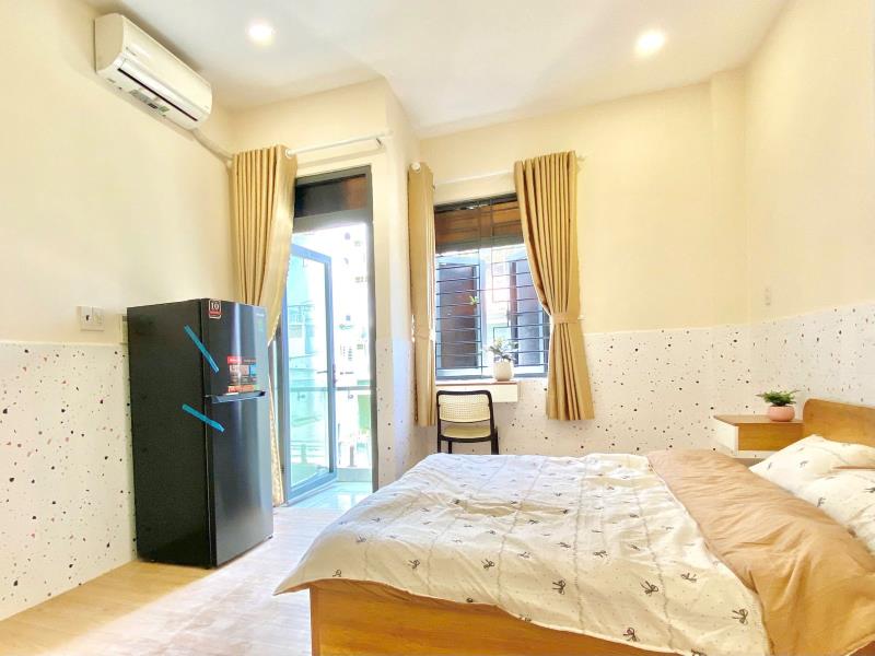 Căn hộ cho thuê 1pn có ban công - gần hàng xanh - giáp quận 1,2 - xô viết nghệ tĩnh - bình thạnh - Ảnh 3