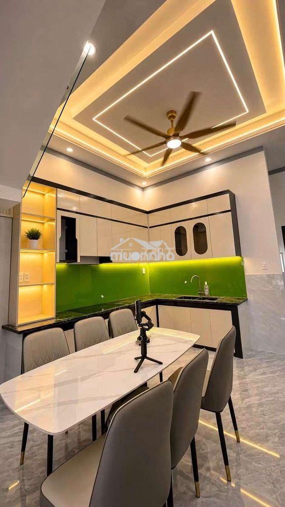 Nhà đẹp 2 tầng — gần minh phụng hậu giang vănthân 3.5m x 11m hướng tây - Ảnh 4