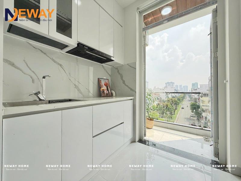 Cho thuê căn hộ dịch vụ mới 100% tân quy quận 7 – diện tích 40m², full nội thất, ban công thoáng mát, kế lotte mart, gần tdtu, rmit - Ảnh 4