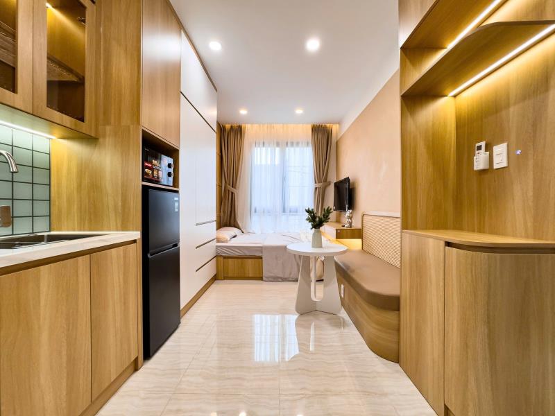 Cho thuê căn hộ studio 1 pn_ cửa sổ full nội thất hoàng sa q3 - Ảnh 4