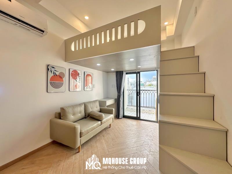Duplex ban công - full nội thất, nhà mới - ngay cầu vượt hoàng hoa thám - Ảnh 3