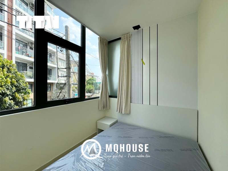 Cho thuê căn hộ có gác lửng cao ráo thoáng mát full nội thất đường nguyễn gia trí quận bình thạnh, sát đh hutech, uef - Ảnh 4