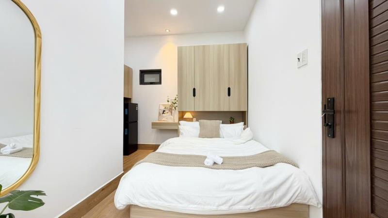 🏡 Phòng ban công full nội thất nguyễn kiệm phú nhuận – 6 triệu/ tháng - tháng máy, hầm xe, nhà đẹp, siêu hiếm - Ảnh 4