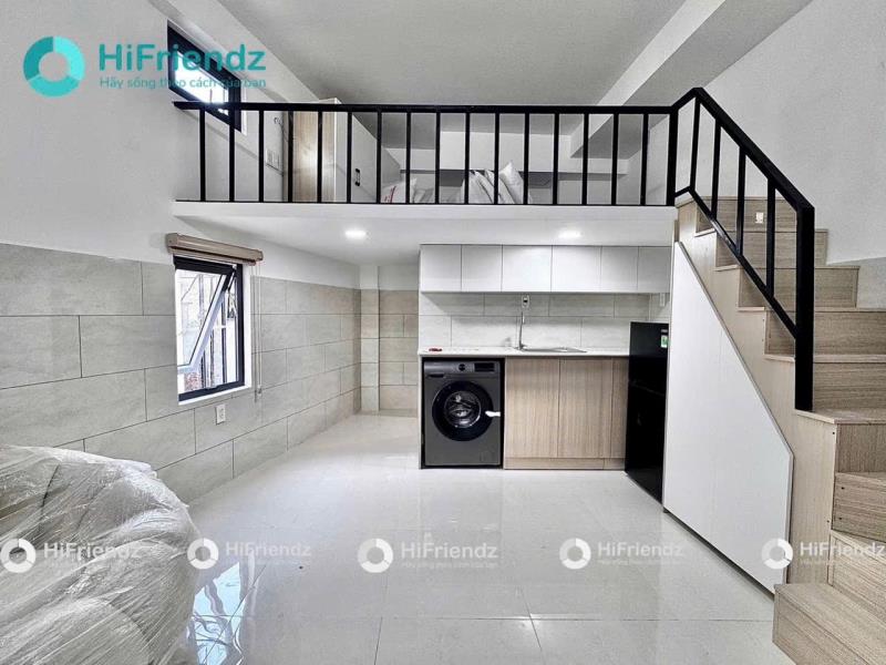 Cho thuê căn hộ có máy giặt riêng dạng duplex( gác cao )gần ngã tư hàng xanh, quận bình thạnh - Ảnh 2