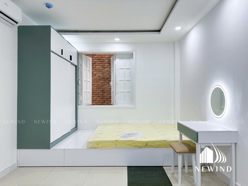 Căn hộ 1 phòng ngủ rộng rãi  2wc máy giặt riêng mới 100% tân quy quận 7 - Ảnh 4
