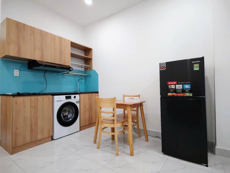 Căn hộ cao cấp 7tr full nội thất, ban công thoáng mát tại lê trực, bình thạnh, sát chợ cây quéo & giáp phú nhuận - Ảnh 4