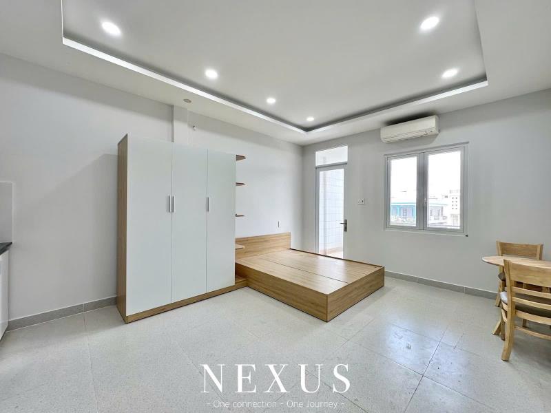 Cho thuê studio 34m2 mới ngay quang trung đầy đủ nội thất - Ảnh 3