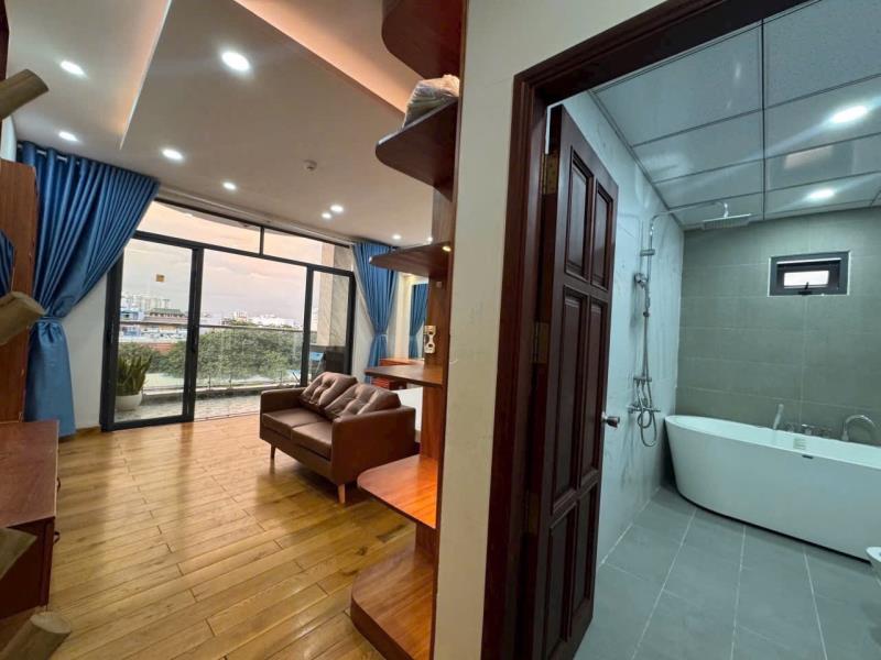 Đúng hình đúng giá căn hộ mới 100% dạng 1 phòng ngủ tách bếp - máy giặt riêng - ban công lớn 50m2 full nội thất ngay đường đào duy anh gần sân bay tân sơn nhất giáp quận 1,3 - Ảnh 4