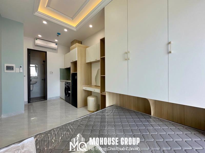 Khai trương căn hộ studio full nội thất 25m2 ngay bùi quang là - Ảnh 4