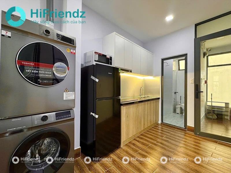 Cho thuê căn hộ 2 pn máy giặt sấy riêng, full nội thất, view toàn cảnh – xô viết nghệ tĩnh, bình thạnh gần hàng xanh -0941746163 - Ảnh 2