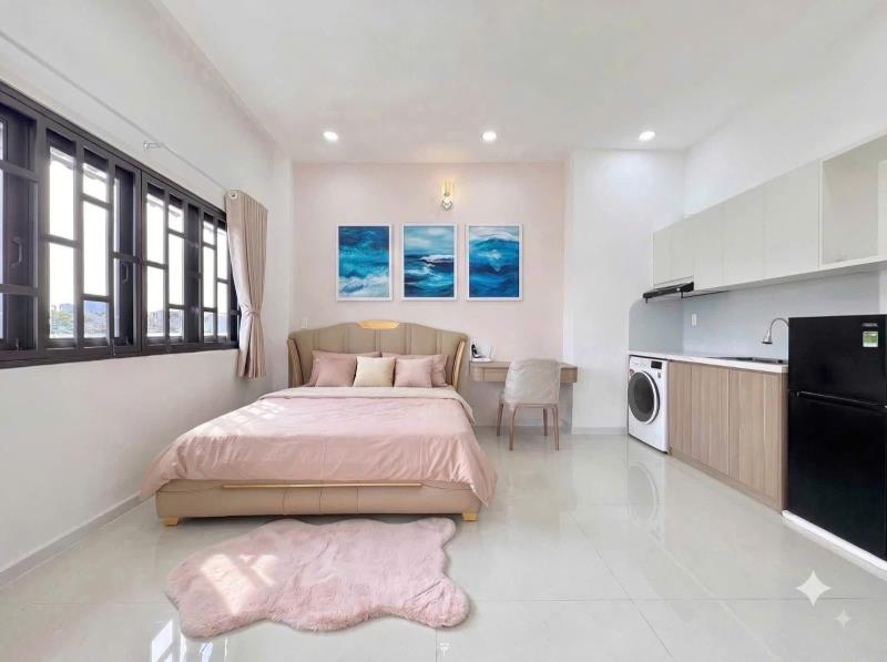 Studio ban công cửa sổ lớn máy giặt riêng full nội thất lâm văn bền quận 7 - Ảnh 4