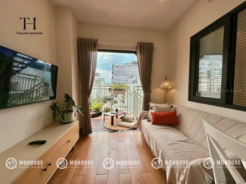 🏡Cho thuê căn hộ tân bình 1pn ban công, full nội thất, máy giặt riêng, thang máy – gần sân bay tân sơn nhất | bạch đằng, phường 2 - Ảnh 4