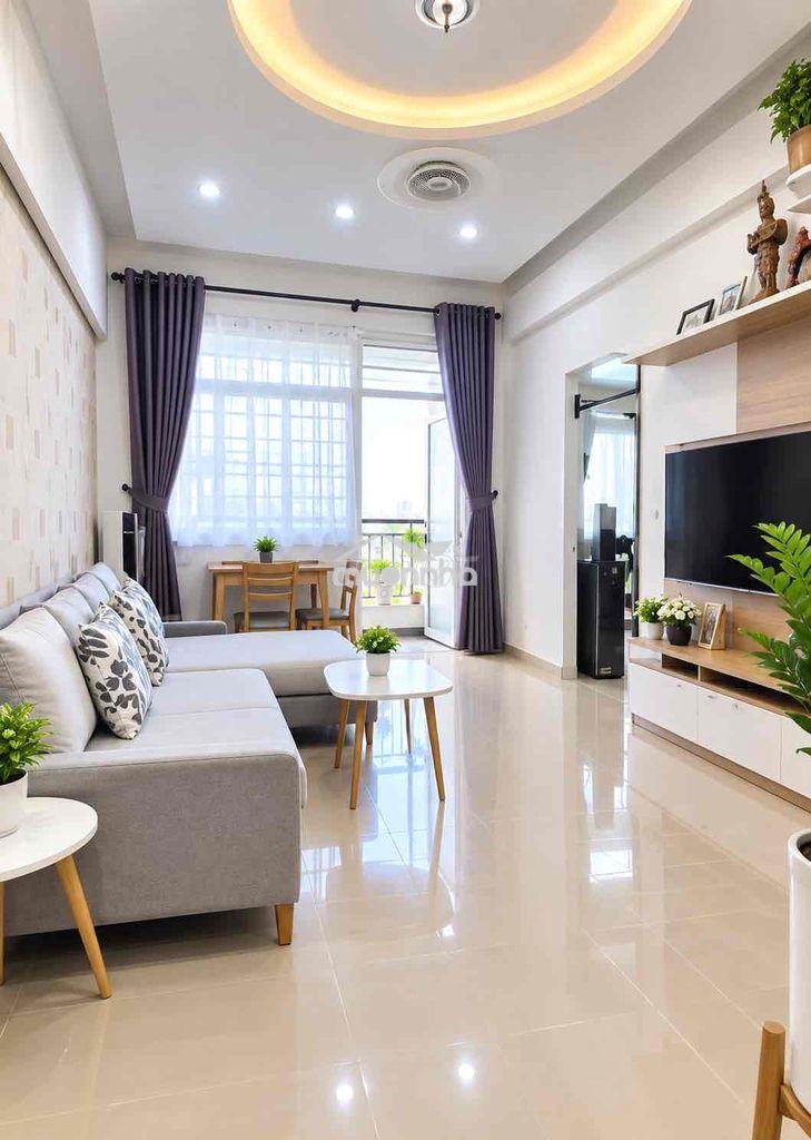 Cho thuê ch phú thọ, 65m2 2pn 1wc, full nội thất