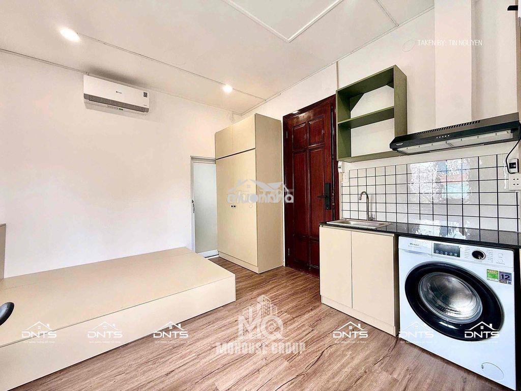Khai trương phòng 30m2 máy giặt riêng ban công gần ngã tư hàng xanh - Ảnh 3