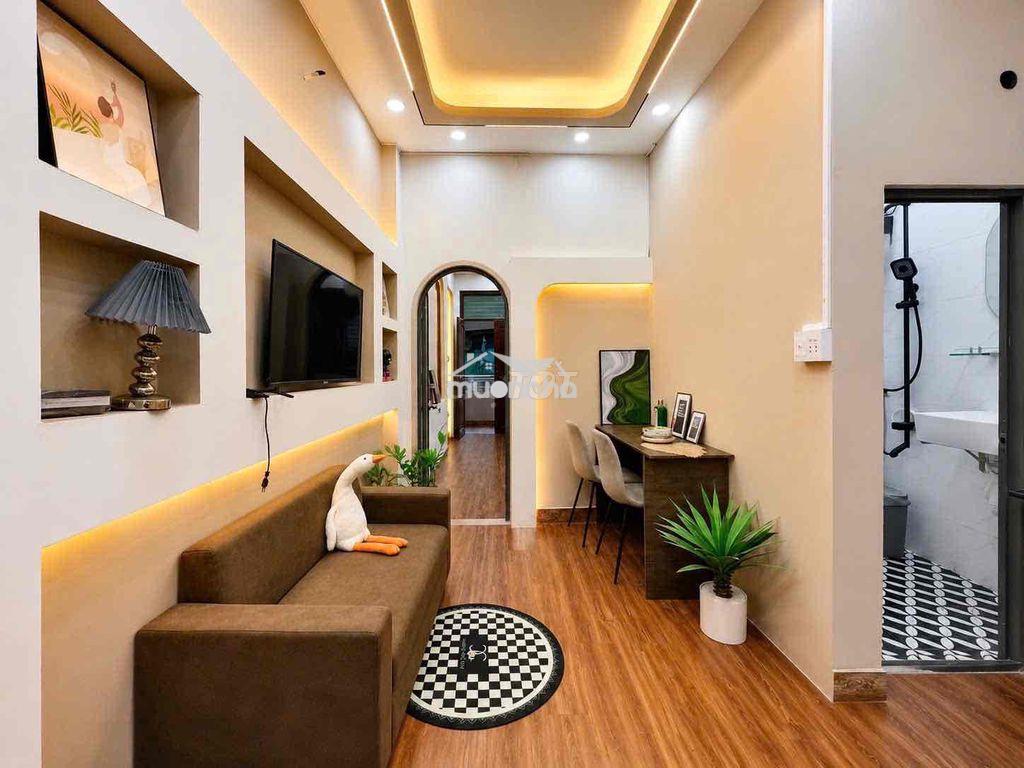 2pn 1wc full nội thất mới có bancol thoáng mát nằm gần y dược - cầu cv - Ảnh 2