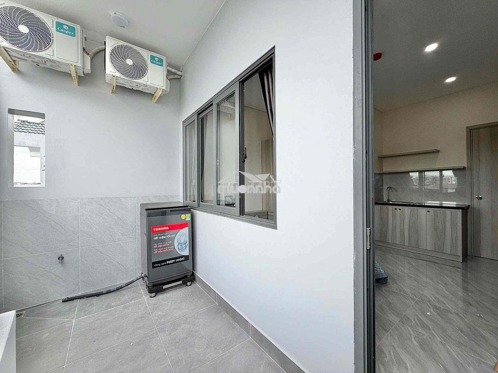 Phòng ban công-cửa sổ-máy giặt riêng-ung văn khiêm-gần uth, hutech - Ảnh 4