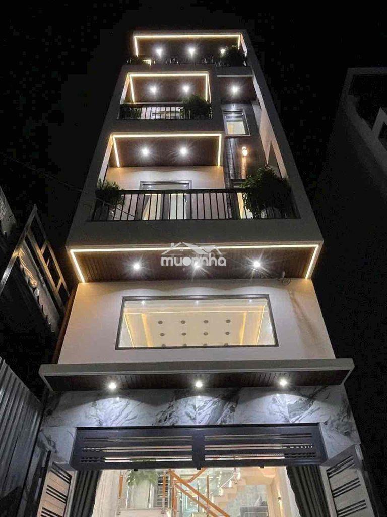 Cho thuê nhà fun nội thất , dt: 4x 14  giá 15tr