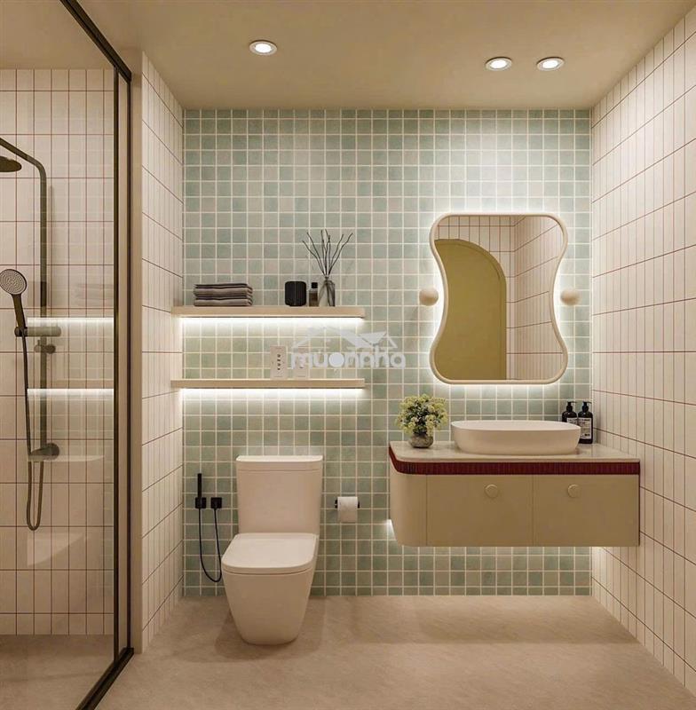 Cho thuê riva park - 80m2 - 2pn 2wc - full nội thất - 15tr/tháng