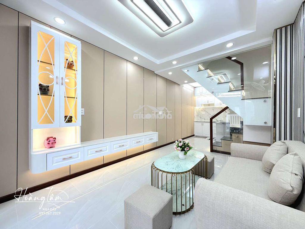 Nhà sổ hồng 3x9m 2 lầu 3pn mặt tiền hẻm 3m kế quận 7 2.49 tỷ - Ảnh 3