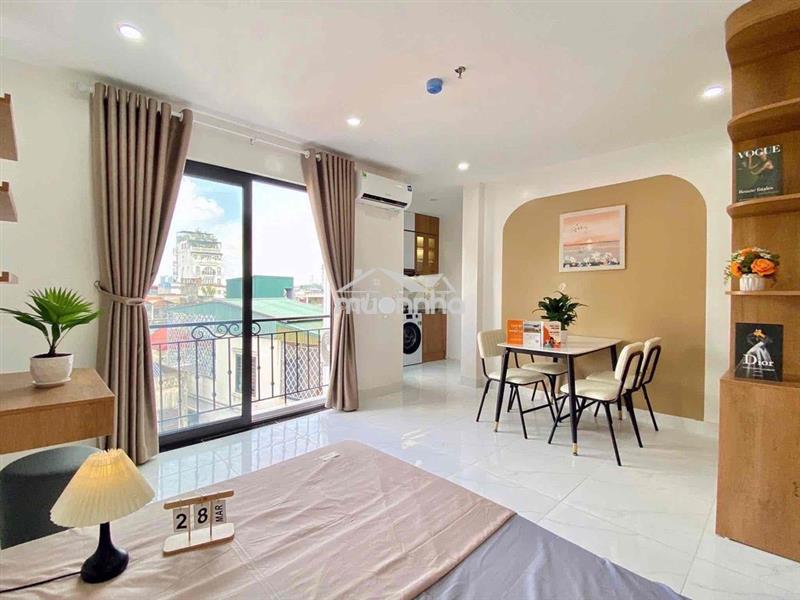 1pn mới xây có bancol full nội thất sẵn,giờ giấc tự do,đ.phạm văn bach