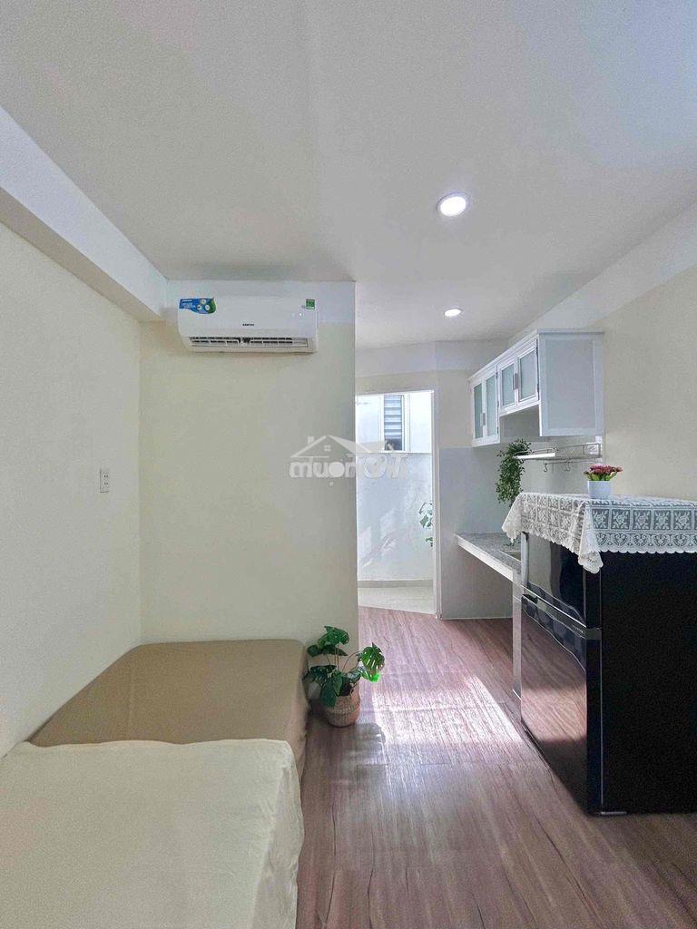 Studio nhỏ xinh mới xây có ban công full nội thất khu bài cát - Ảnh 2