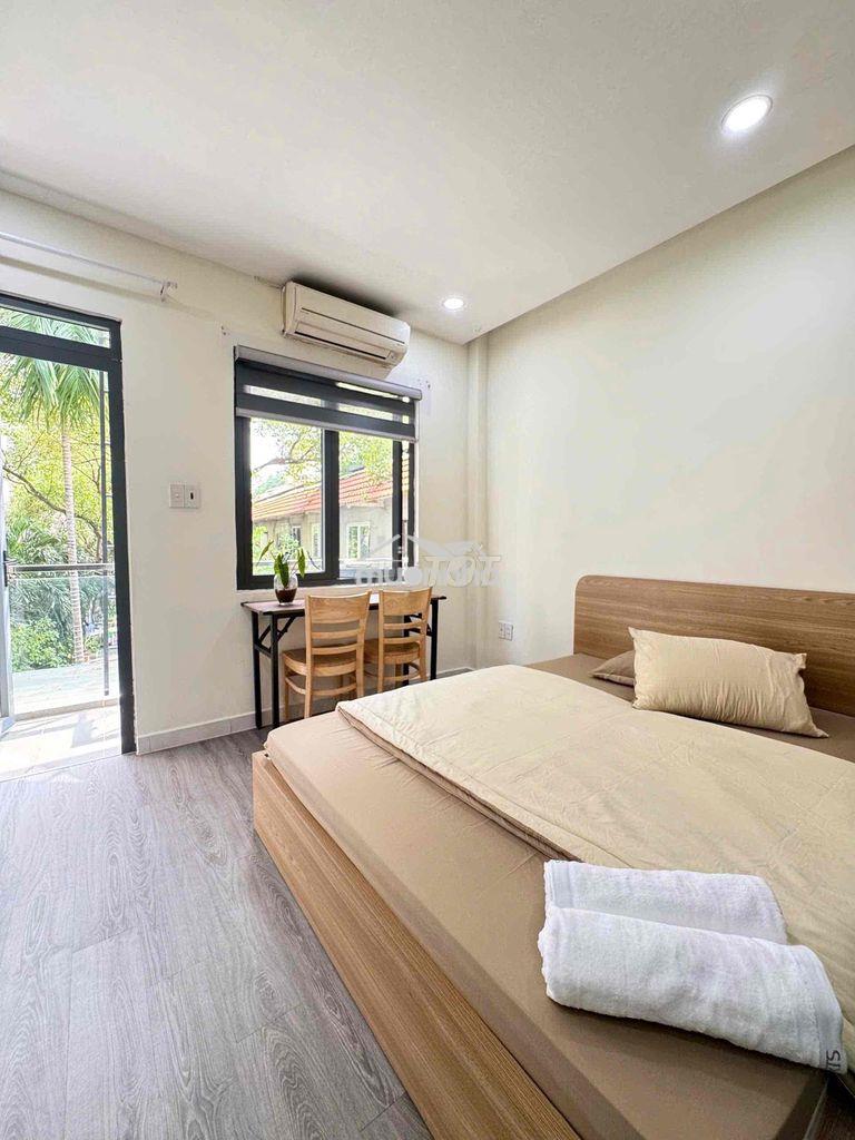 Cho thuê căn hộ tách bếp full nt ngay công trường dân chủ - Ảnh 4