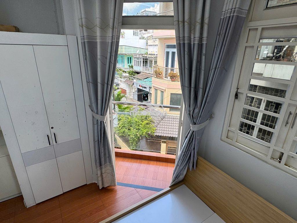 Phòng ban công 25m2, lầu 1 đường vạn kiếp-nguyễn văn đậu full nội thất - Ảnh 4