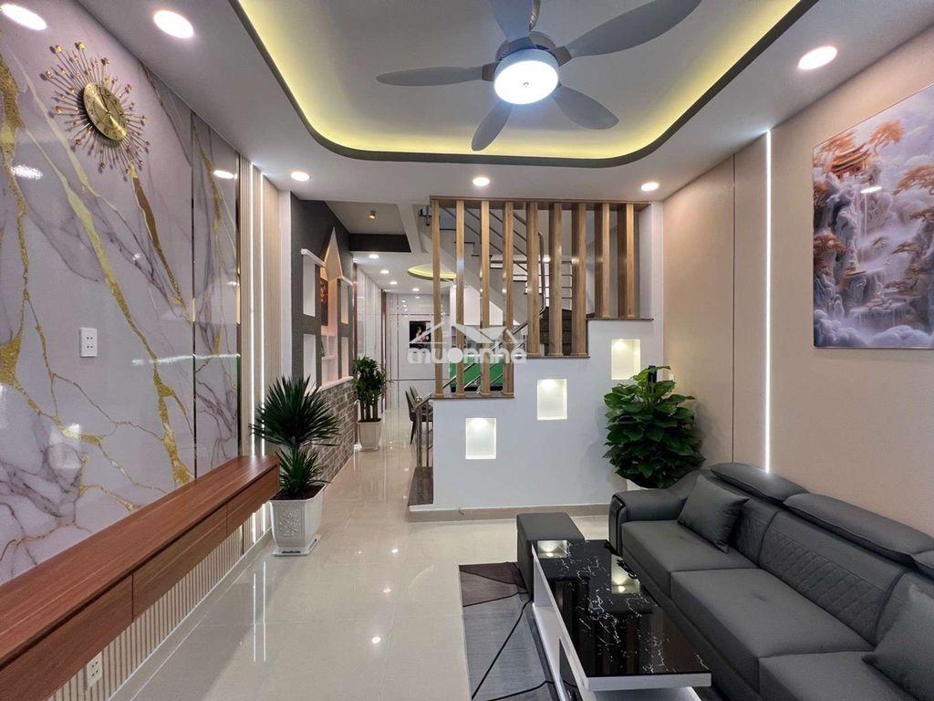 Nhà mới 50 m2, q8,  âu dương lân hxh  3 tầng, nhỉnh 7 tỷ, thương lượng - Ảnh 2