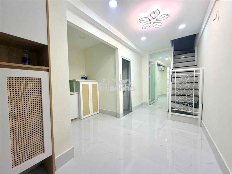 Nhà mới khu vạn kiếp- có phòng ngủ dưới trệt - gần phan xích long
