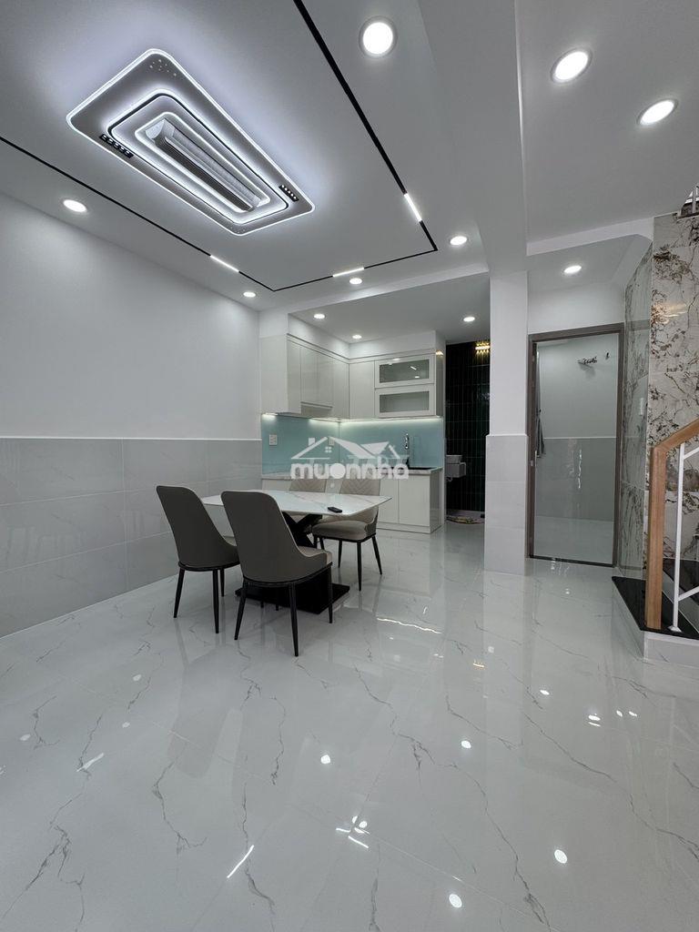 Nhà mới 3pn ngang 6m sân 5m thoáng mát lạc long quân tb - Ảnh 3