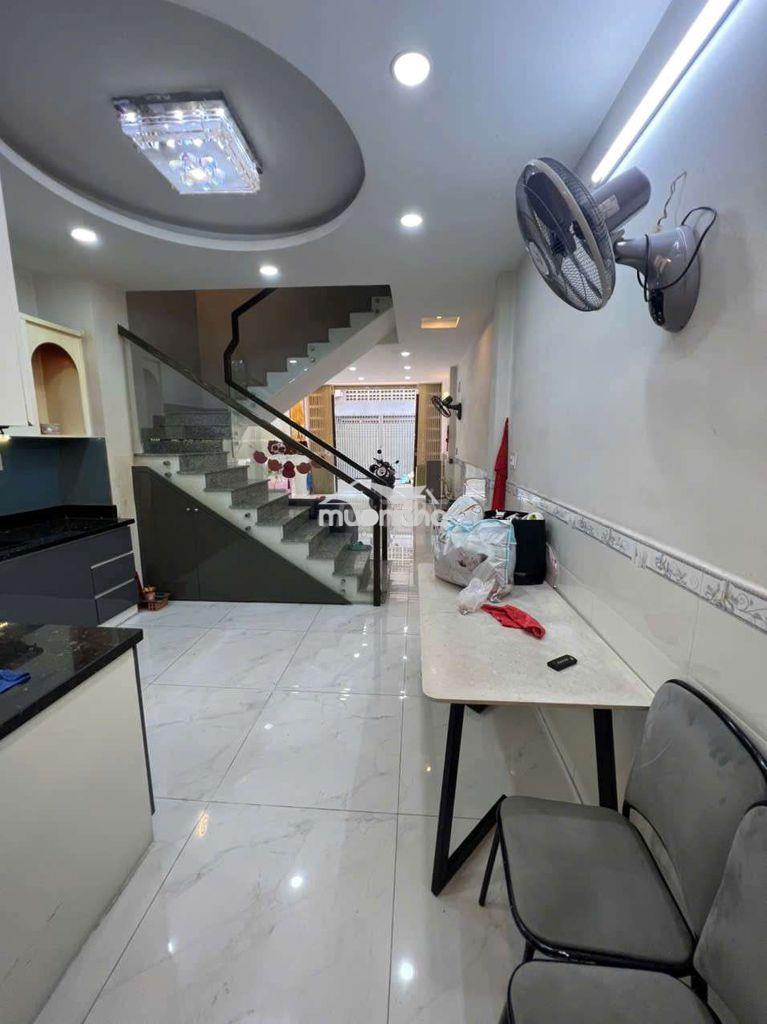 Q11- nhà đẹp mới cho thuê nc - cư xá bình thới -5 tầng 5p +  dt 4*15 - Ảnh 4