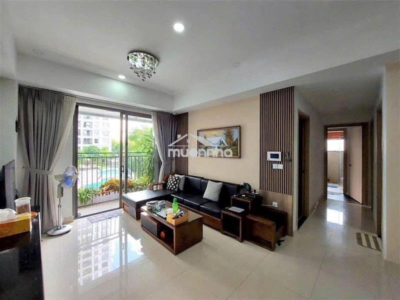 Căn góc 2 ban công c/c hoa sen 3pn, 106m2, sẵn nội thất giá 14,5 tr/th
