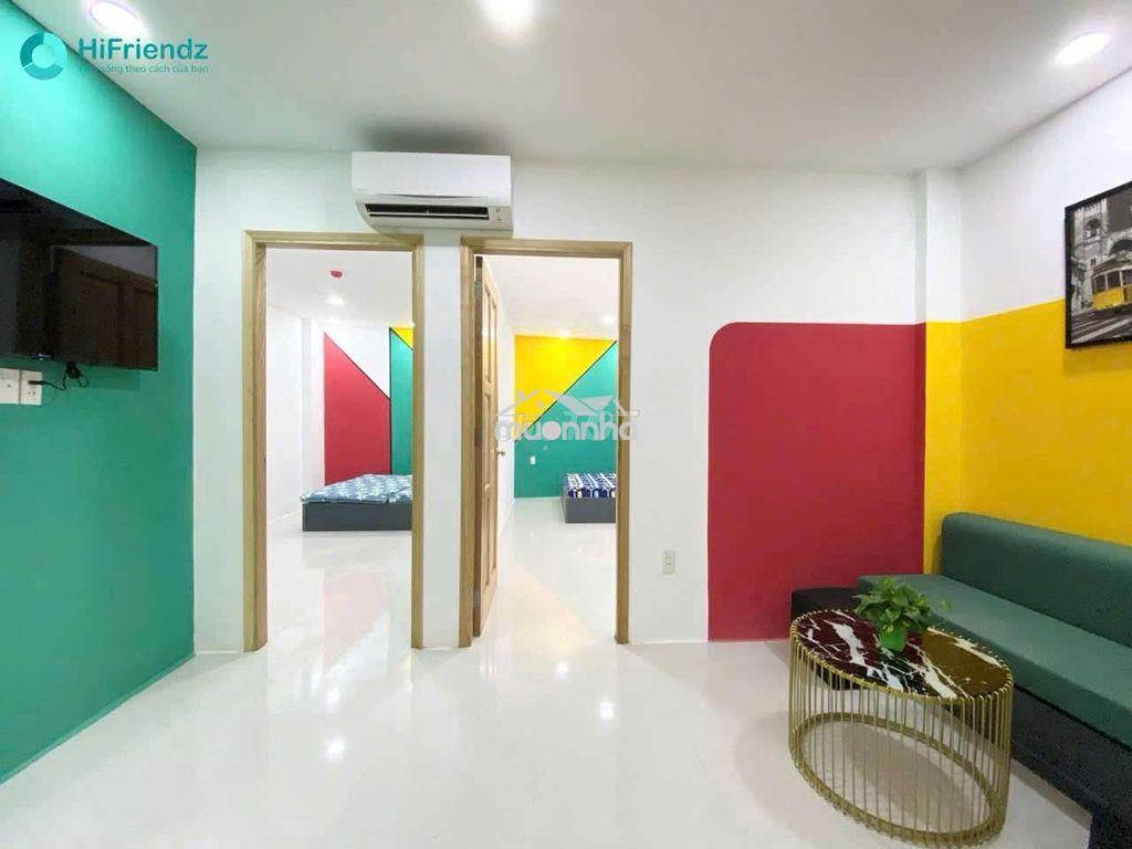 Cho thuê căn hộ 2 phòng ngủ - cửa sổ thoáng - full nội thất - Ảnh 3