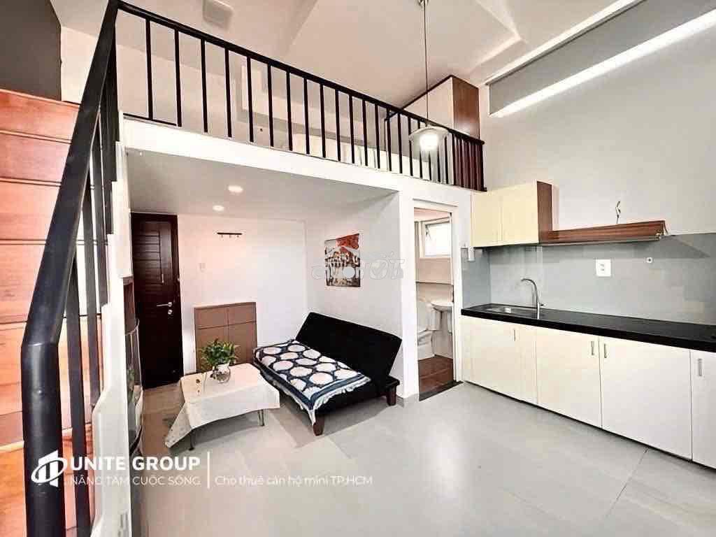 Căn hộ duplex gác cao full nội thất ban công ngay lâm văn bền - Ảnh 2