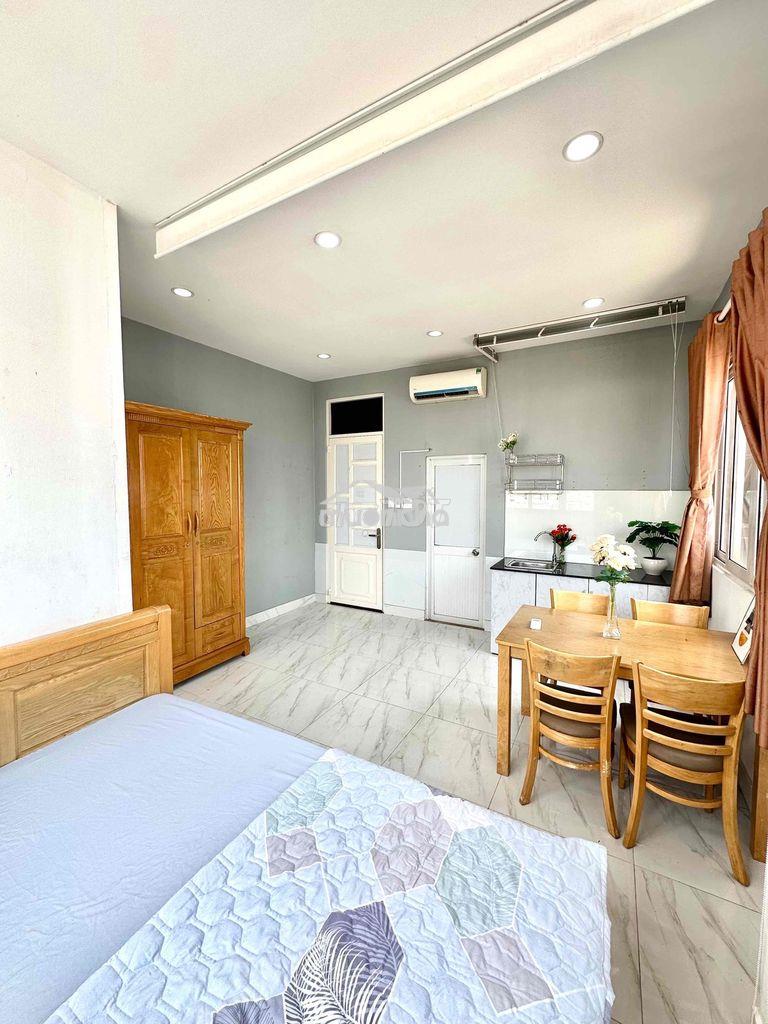 Phòng nguyễn hữu cảnh ban công full nội thất gần vinhome - Ảnh 4
