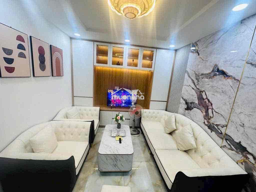 Nhà hẻm xe hơi nguyễn văn khối full nội thất 4 phòng ngủ giá 13,5tr - Ảnh 3