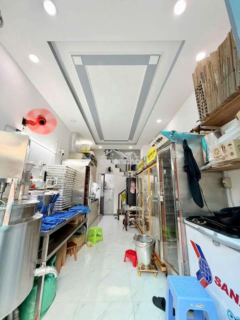 Hẻm xe tải 100 bình thới sàn 71,7m2 xây dựng 22m2 kết cấu 4 tầng 4.58t - Ảnh 2