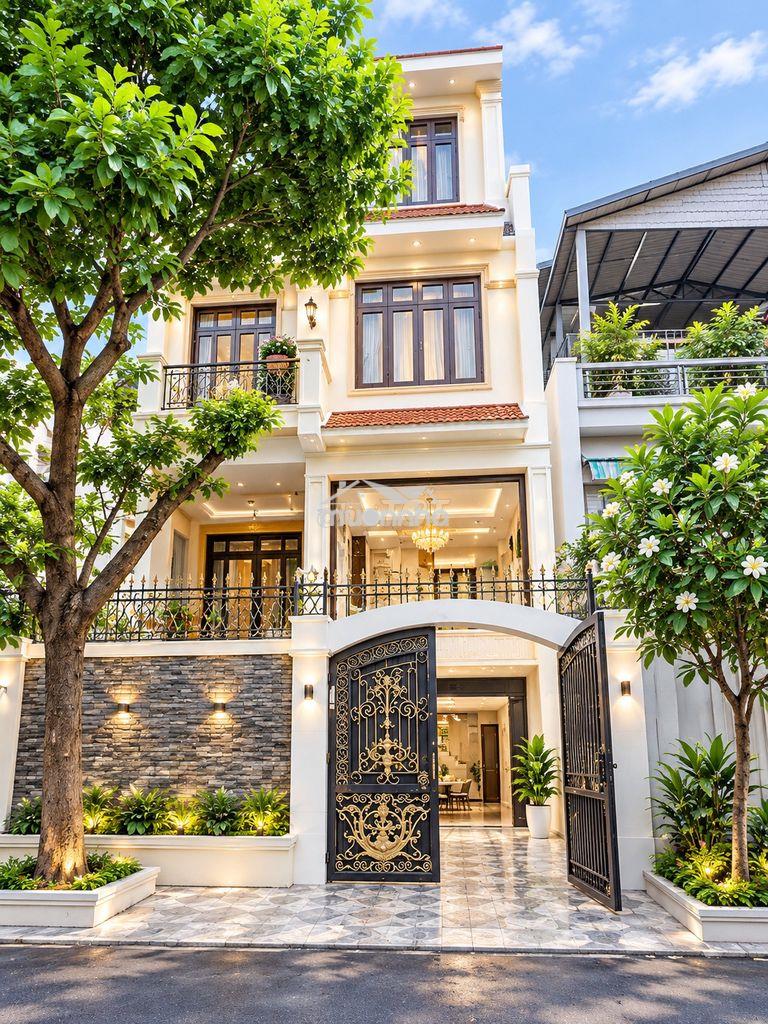 Cho thuê biệt thự 4 tầng đường xe tải lớn 7pn 5wc_vị trí đẹp ở và kd