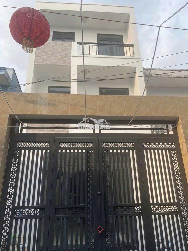 Cho thuê nhà mới 100% 1 trệt 2 lầu, sân thượng. dt 5×20 có 3pn,4wc