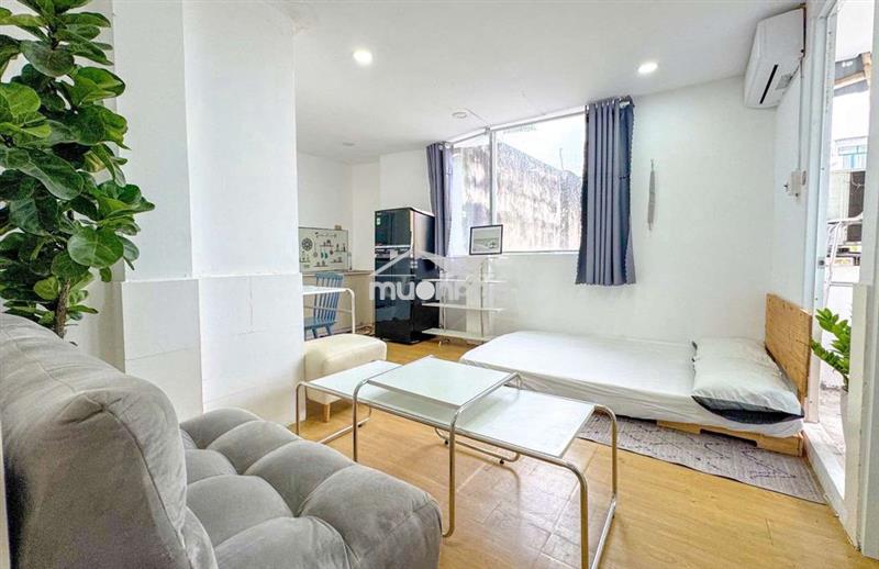 2 phòng ngủ ban công gần cầu lê văn sỹ nội thất như hình  free xe