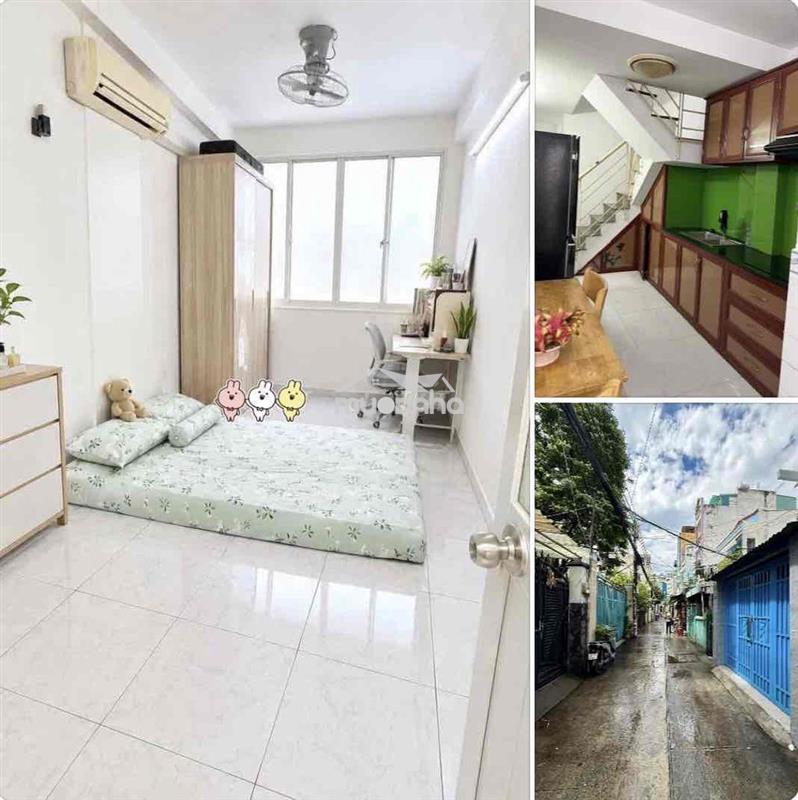 Nhà q10, giá bình dân, kd ok, h. xehơi, 1 trệt 2l sân thượng 3p. ngủ